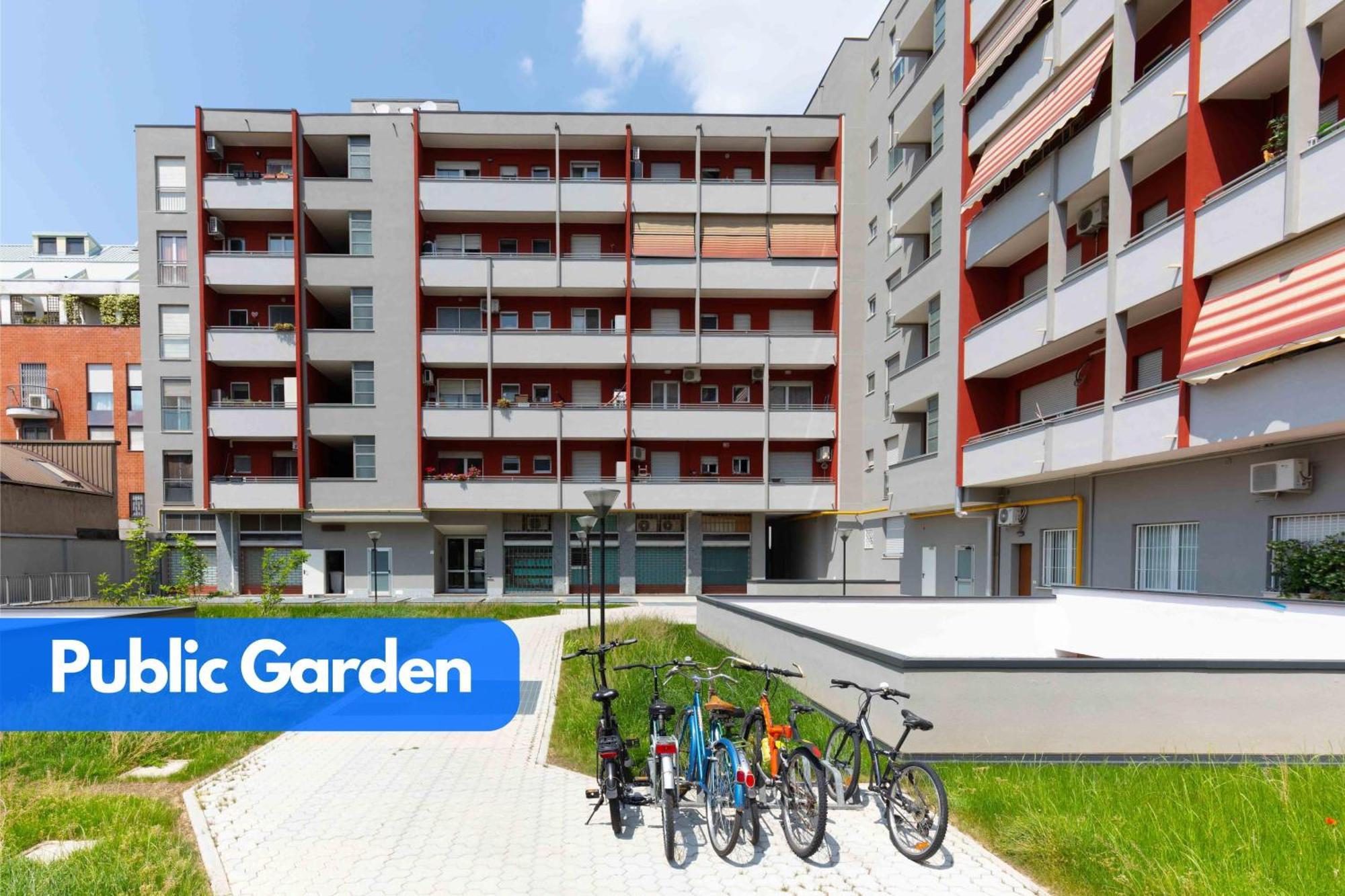 Appartamento The Green House - Private Parking And Balcony Milano Esterno foto