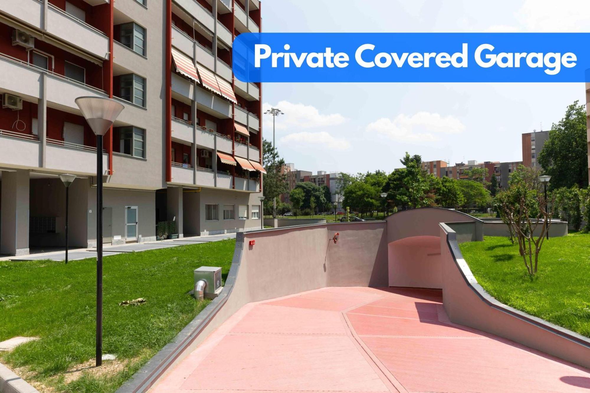 Appartamento The Green House - Private Parking And Balcony Milano Esterno foto